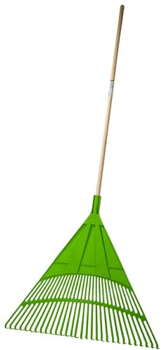 WERKA PRO Balai à Feuilles 30 Dents