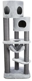 TRIXIE Kratzbaum Pirro für Katzen, Sisal, Polyester, 65x58x174 cm, Grau, Arbre a Chat Pirro