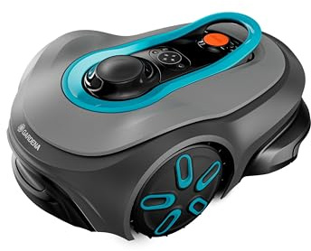 Gardena smart SILENO free Set 1200 m² robotic lawnmower, wireless, for lawns up to 1200 m², LONA Intelligence, without boundary wire, quiet operation, intelligent mower with app control (19923-28)