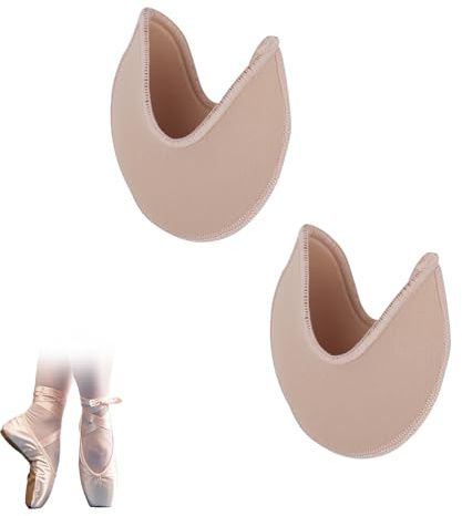 2uds Almohadillas para los Dedos del Pie, Tela Suave Funda para Dedos de Los Pies Zapatos de Punta con Tacones Altos Toe Pads Accesorios para Zapatos Punta para Mujeres Niñas Proteger Los Pies