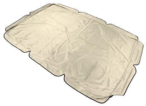 Cubierta de Toldo para Columpio, Jardín Al Aire Libre, Patio, Impermeable, Reemplazo de Balancín, Resistente Al Viento, Tapa Antipolvo, Tela Oxford Recubierta de Plata 210D,