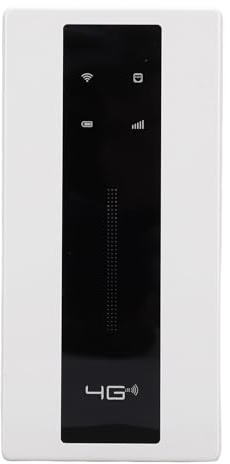 Denash Portable 4G LTE Router - 150 Mbps WiFi, 10000mAh Battery, RJ45 WAN/LAN Port for Travel/Gaming (Europa/Asia/Africa)