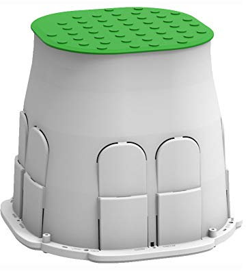 Arnocanali PB2020V Drainbox, Gris/Vert pelouse, 20x20