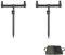 Topyond Fishing Rod Stand Set, Aluminum Alloy Carp Fishing Rod Pod Set Fishing Tackle Rod Pod Set Adjustable Fishing Rod Holder for Outdoor Fishing