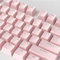 Catekro Lot de 108 Touches pour Clavier mécanique de Jeu, Profil ABS OEM Double Shot pour Clavier mécanique (Rose)