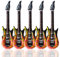 UILYNIU 5 Pezzi Gonfiabile Strumenti Musicali gonfiabili Chitarra Rock Star Air Guitar Gonfiabile Chitarra Musicale Gonfiabile Decorazione per Feste Rock and Roll Forniture Feste Regali (5 Pezzi)