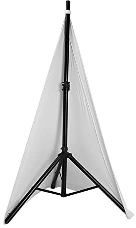 Hopbucan Universal DJ Luz Altavoz Trípode Cubierta Doble Lateral Trípode Scrim Cubierta Material Elástico, 1 Unidad