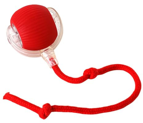 Genérico Pelota De Interactivo para Gatos, Pelota Inteligente para Gatos, Bola De Interactivo, Involucrando Juguetes De Gato Moviendo para Gatos Interiores Adultos, USB Recargable