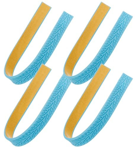 Holibanna Lot De 4 Housses De Protection en Silicone pour Roues De Valise Chaussettes pour Pieds De Bagages Bruit Protection Solide Facile à Installer pour Valises Et Chaises Bureau Couleur