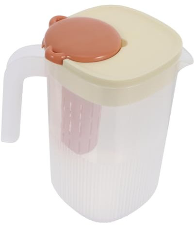 OKUMEYR Spout Water Pitcher Tea Pitcher Cold Kettle Carafe Lid for Cold Drinks