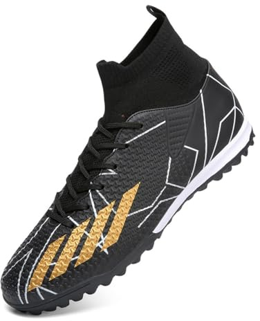 Football Boots Boys Astro Turf Men Indoor Futsal Shoes Unisex Youth Rugby Shoes Adult AG FG TF Wide Training Sneaker Breathable