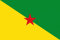 U24 Drapeau Guyane Française 90 x 150 cm