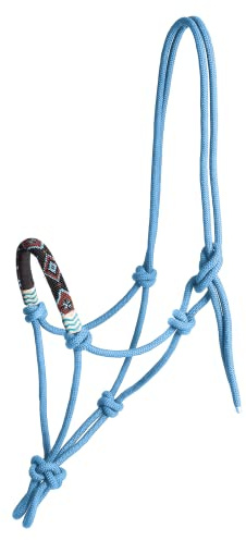 WALDHAUSEN Pearl Knot Halter PON, Blue Horse Accessories
