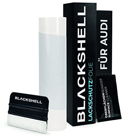 Blackshell® Ladekantenschutz Folie passend für Audi A3 Sportback | Typ 8Y | ab 2020 Transparent - auch für Facelift, RS3 - passgenauer Stoßstangenschutz inkl. Set für Folierung