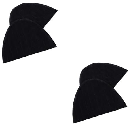 minkissy 2 Paar Selbstklebende Fersenaufkleber Für Schuhe Fersenkissen Fersengriffe Mehrschichtiger Absorptionsfußpflegeschutz Bequem Zum Gehen