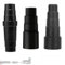 3 Stück Schlauchadapter Universal - Staubsauger Adapter Gummi, Staubsaugeradapter - Schlauch Reduzierstück