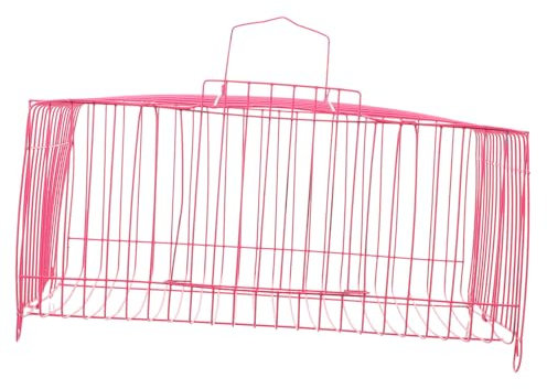 CORHAD Handgehaltener Vogelträger - Tragbarer Transportkäfig Für Haustiere Reisekäfig Für Vögel Im Freien Mit Einfachem Design Für Den Täglichen Gebrauch