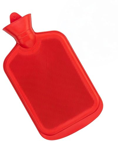 App Life Borsa Acqua Calda 2L, Borsa dell'Acqua Calda in Gomma Naturale a Tenuta Stagna, Ideale per Mani, Schiena e Collo