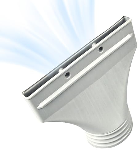 Fenayuu Flachschlauch Adapter, Tragbarer Klimaschlauch Adapter, Abluftschlauch Verbinder Für Dunstabzugshaube Auto Fenster Trockner Klimaanlage, 25x22x10 Cm