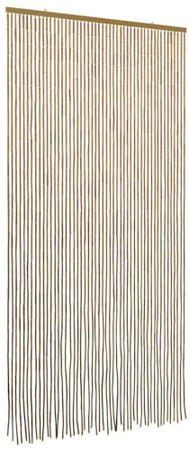 vidaXL Insect Door Curtain Multicolor 39.37 x 78.74 in Bamboo