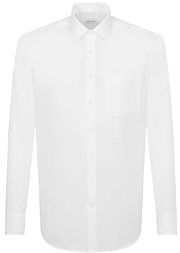 Seidensticker men's business shirt - regular fit - non-iron - Kent collar - long sleeve - 100% cotton