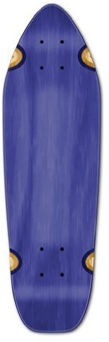 Blank & Graphic Longboard Deck Mini Cruiser - Banana Cruiser 27 X 8 Board W, Blue