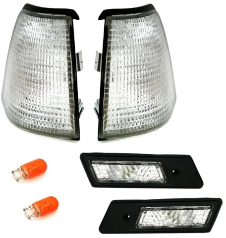 AD Tuning DEPO frontblinker + sidoblinker set i vitt silver blinker