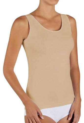 YSABEL MORA Camiseta Interior Mujer Tirante Ancho Algodón - Comodidad Invierno - Adaptabilidad y Confort con Material Antialérgico y Costuras Planas.