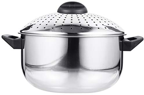 Angoily Olla de Acero Inoxidable con Tapa Olla de Sopa de Pasta de Leche Utensilios de Cocina para El Hogar