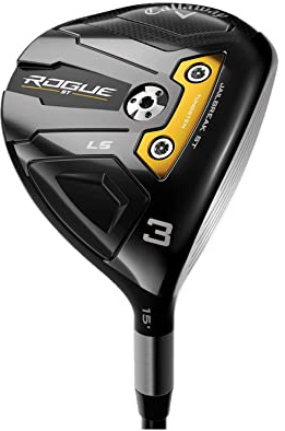 Callaway Rogue ST LS, Fairway 3HL Wood, Graphite, Stiff, Standard