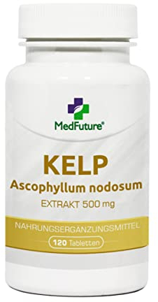 Kelp-Extrakt 500 mg 120 Tabletten Jodmangel Schilddrüse