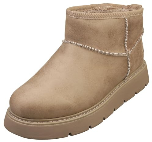 Skechers Women's Keepsakes Lite Ankle Boot, taupe, 41 EU