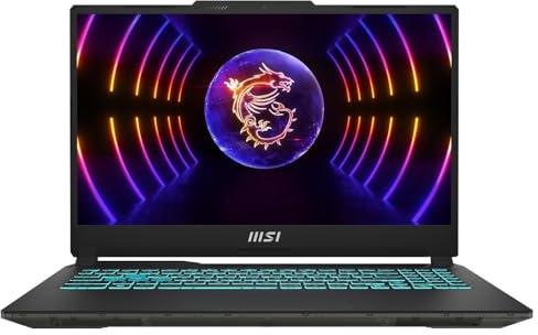MSI Cyborg 15 A13VE-888-15,6 FHD 144Hz Display, Intel Core i5-13420H, 16GB RAM, 512GB SSD, NVIDIA RTX 4050, Windows