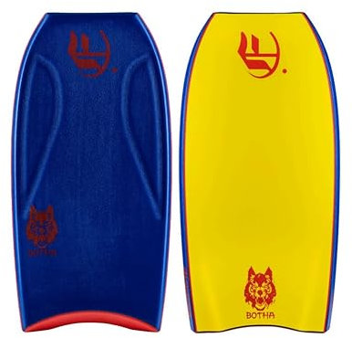 Empire Bodyboard Deck Tabla BOTHA PE - Dark Blue/Yellow 42