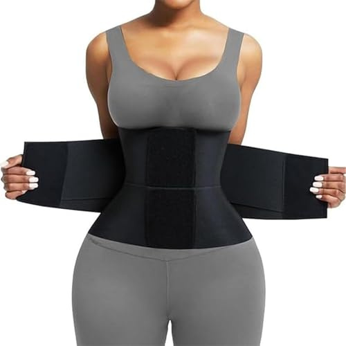 LESMIRE Cinturón Moldeador de Cintura, Cinturón Abdominal, Control de Abdomen, Moldeador de Cuerpo, Correa de Soporte Posterior de Cintura, Cinturón Moldeador con Envoltura Triple, Moldeador de Cuerpo