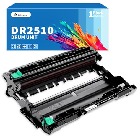 OINKWERE DR-2510 DR2510 Drum Unit Compatible with Brother DR2510 drum for Brother DCP-L2620DW DCP-L2627DW DCP-L2660DW DCP-L2665DW HL-L2400DW HL-L2445DW HL-L2447DW MFC-L2800DW MFC-L2827DW MFC-L2827DWXL