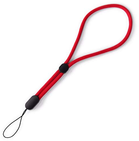 trage.band® kurzes verstellbares Handgelenk-Trageband, rot