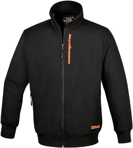 BETA 7664N L - Felpa zip lunga