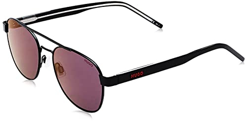 HUGO HG 1196/S Brille, Matte Black, 54 für Herren, Mattes Schwarz