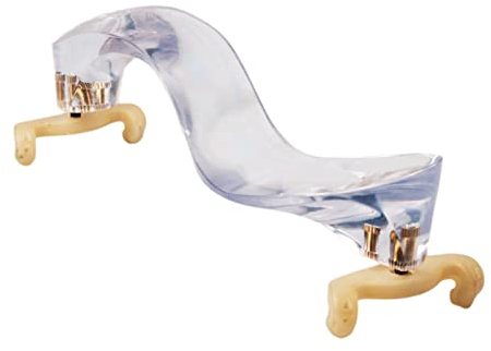 Streichinstrumente Teile Verstellbarer Kristall-Violinen-Schulterstützen-Geigen-Kinnstützen-Schutz Für 3/4-4/4-Größen-Violinen-Schulterstützen-Hochfester Schwamm