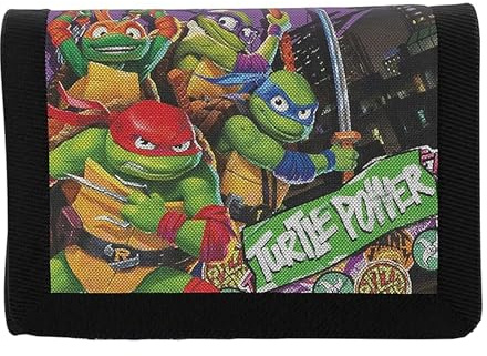 Tartarughe Ninja - Portafoglio, portamonete, multicolore, prodotto ufficiale (marchi CyP)