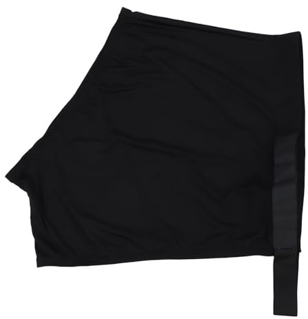 Schulterschutz für Pferde, Anti-Reibungs-Lätzchen, Atmungsaktiv, Brustschutz für Pferde, Bequeme Pferdeweste aus Polyurethan, 67 cm (Schwarz)