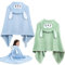 BAIFULAI 2 Pack Babyhandtuch mit Kapuze, 70 * 140cm Kapuzenhandtuch Baby, Baby kapuzenhandtuch Super Saugfähiges, Waschbares Kaputzenhandtücher Baby für Babybaden Unisex, Baby Towel Newborn