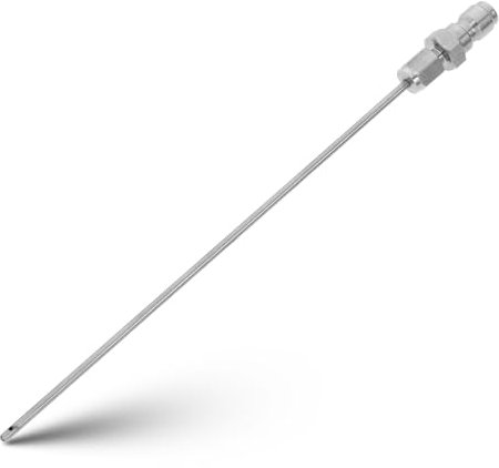 TINEASUR Lance De Rinçage Pour Nettoyeur Haute Pression Aiguille De Pulvérisation De Lave-glace Acier Inoxydable Kit De Rinçage Pour Machine De Nettoyage