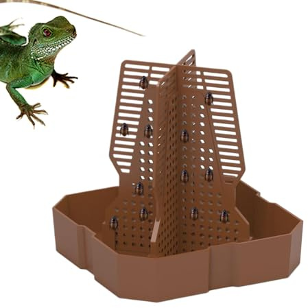 de nourriture pour reptiles, de nourriture grenouille - alimentation climbable pour petits animaux | alimentation caméléon pour terrarium de reptiles, adapté aux lézards, dragons barbus