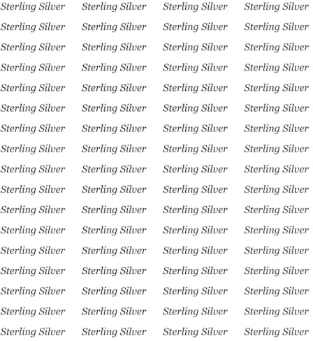 100 x Self Adhesive Peel Off Jewellery Stickers Labels Sterling Silver 37mm x 7mm (c)