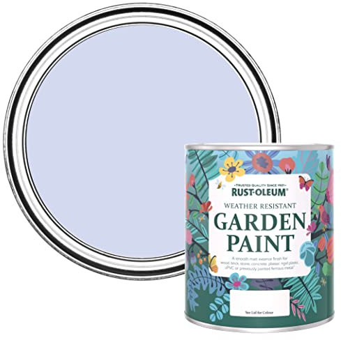 Rust-Oleum Purple Mould Resistant Garden Paint in Matt Finish - Be My Mermaid 750ml