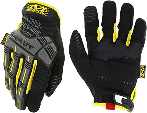 Mechanix Wear M-Pact® Handschuhe (Large, Gelb)