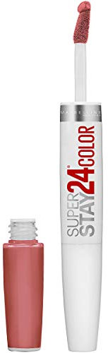 Maybelline New York Superstay 24 2-step liquid lipstick makeup, Frosted Mauve