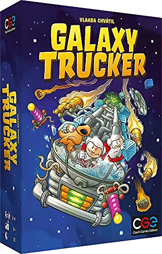Czech Games Edition Galaxy Trucker 2nd | CGE | English | 8+ Age | 2-4 Player